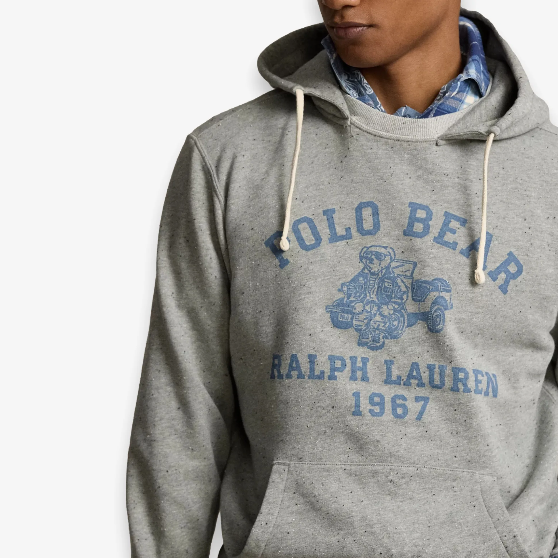 710934711001-Men Ls Seeded Vintage Fleece Hdy