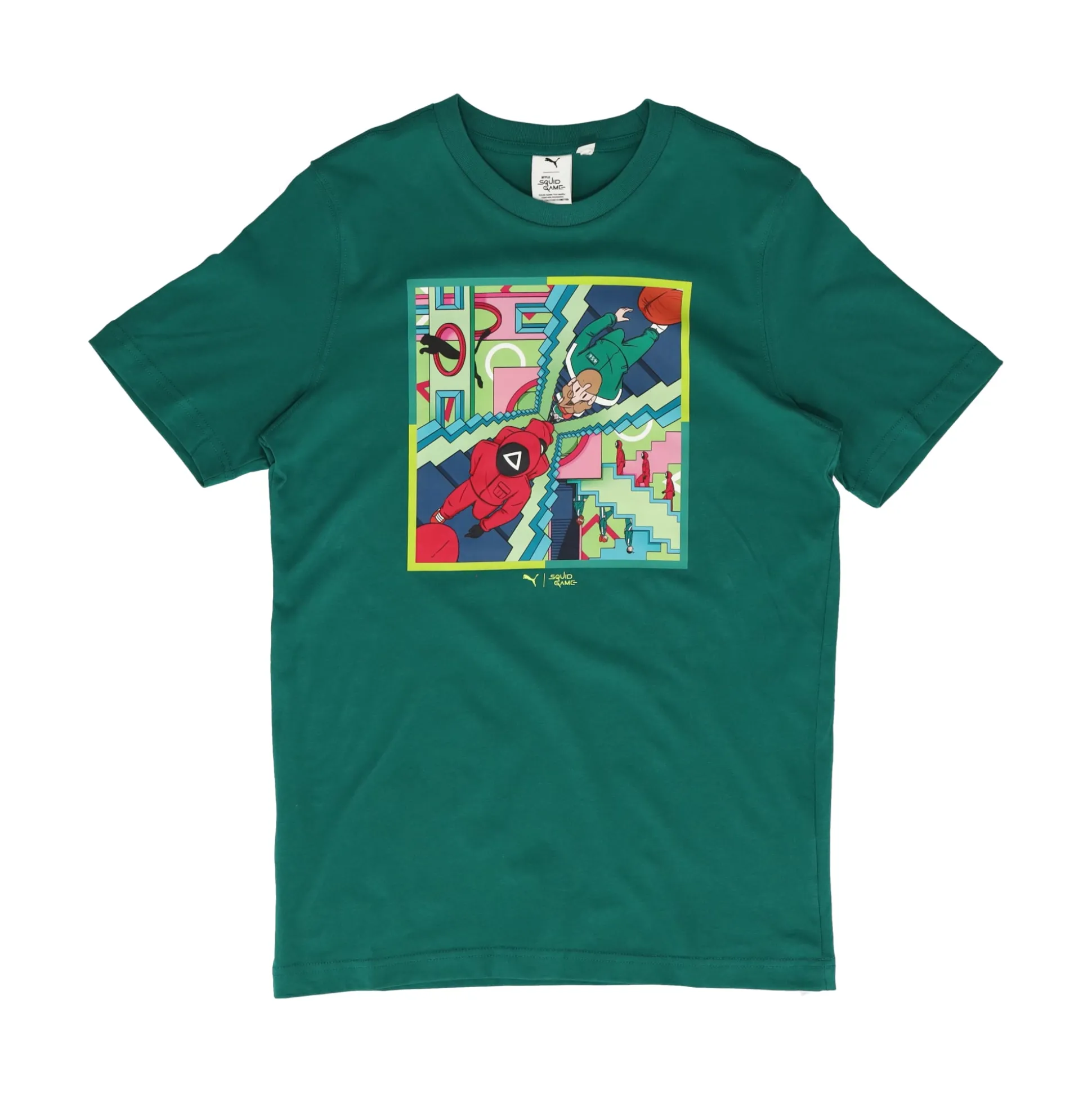 62742686-Men Puma X Squid Game Graphic Tee