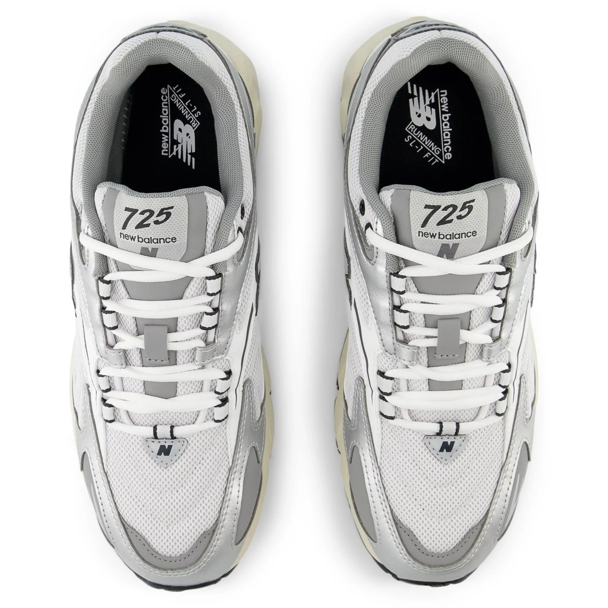 Metallic Silver Slate Grey