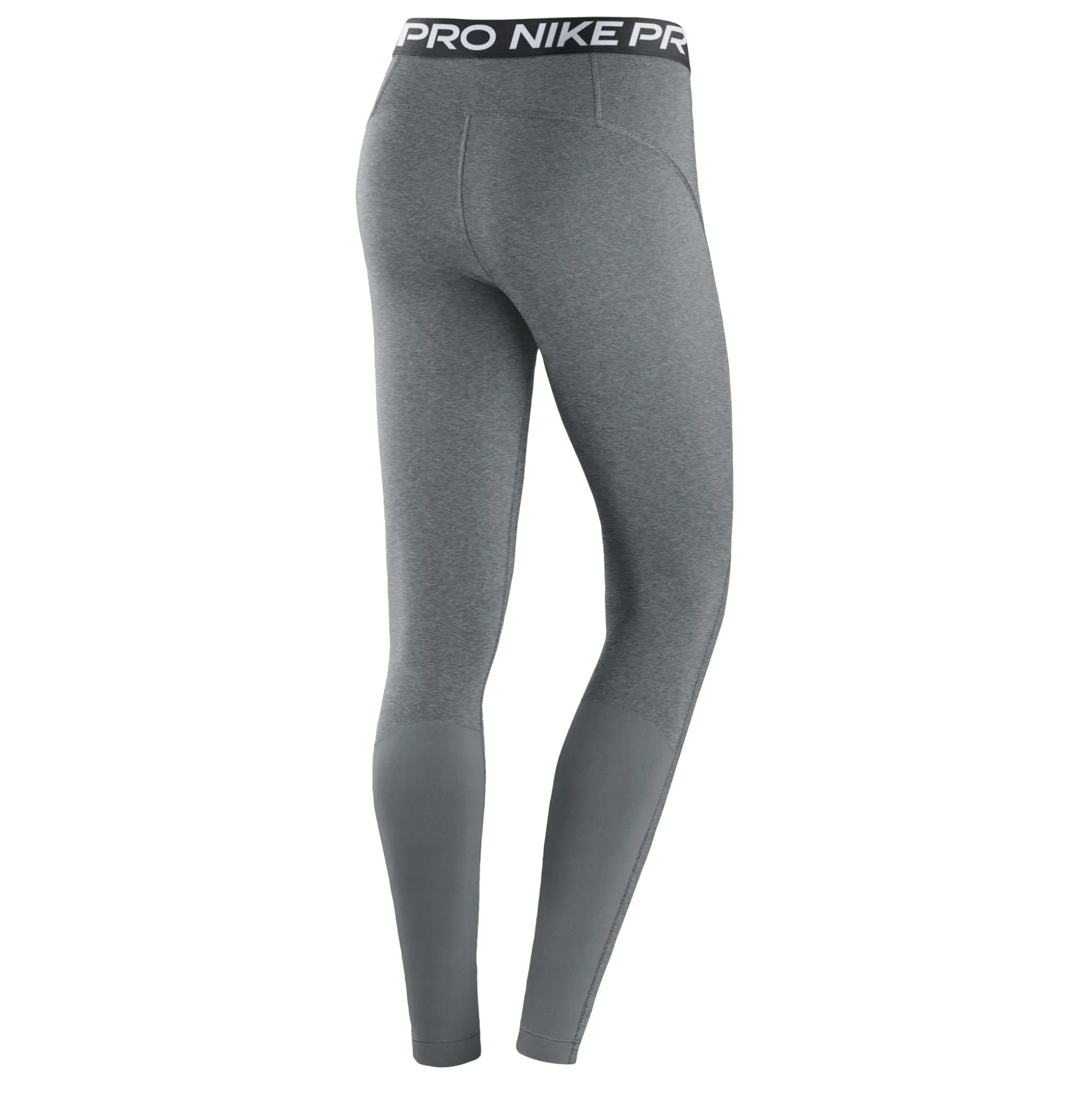 Mid-Rise Mesh-Pan Leggings