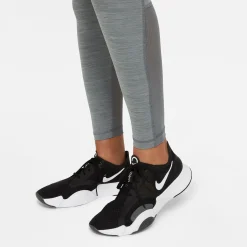 Mid-Rise Mesh-Pan Leggings