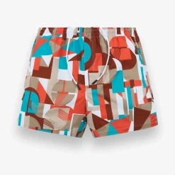 Mosaic Print Swim Trun