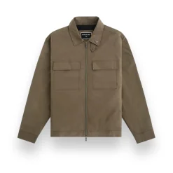 410047-MOSS-Men Lined Utility Jacket