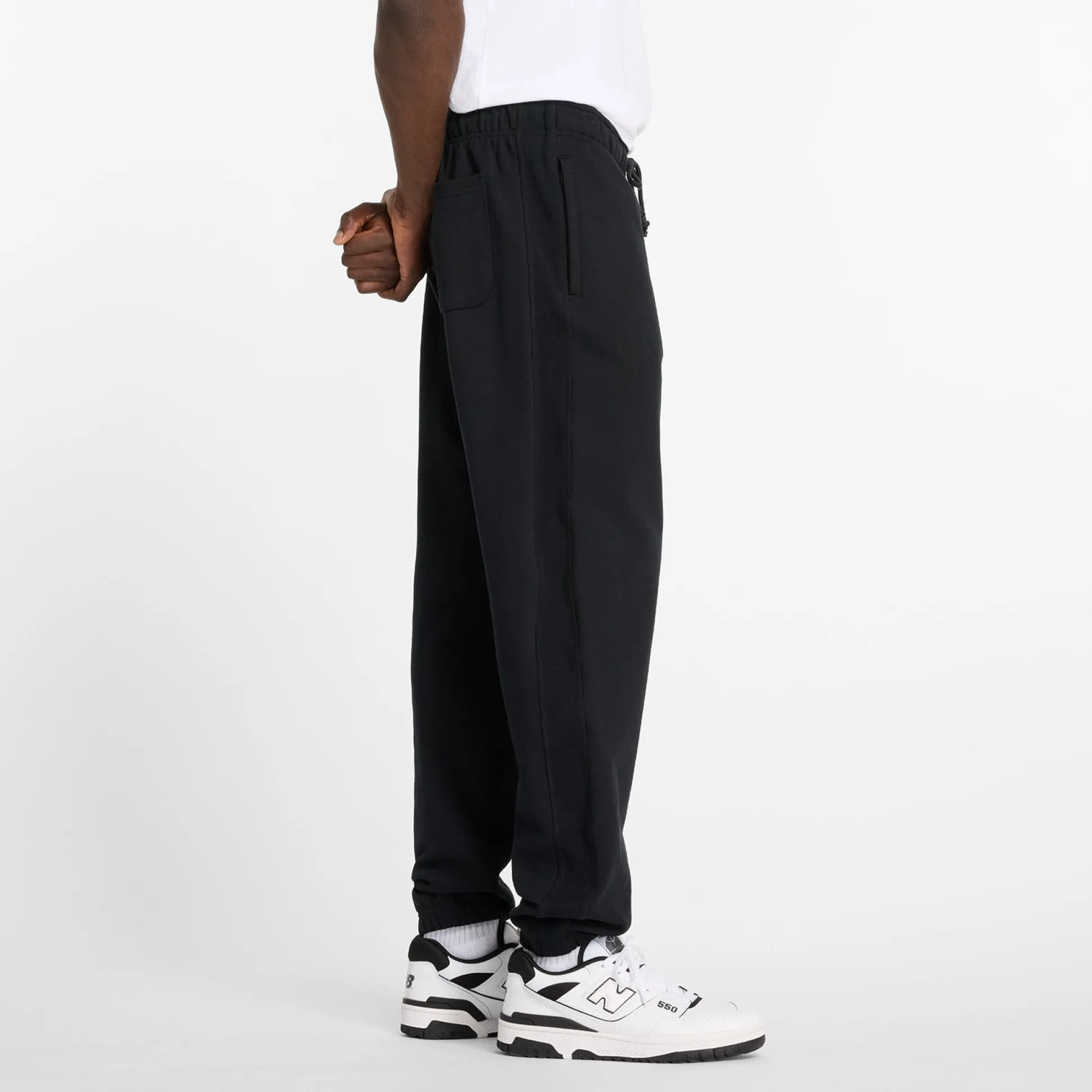 MP41508BK-Men Athletics French Terry Jogger