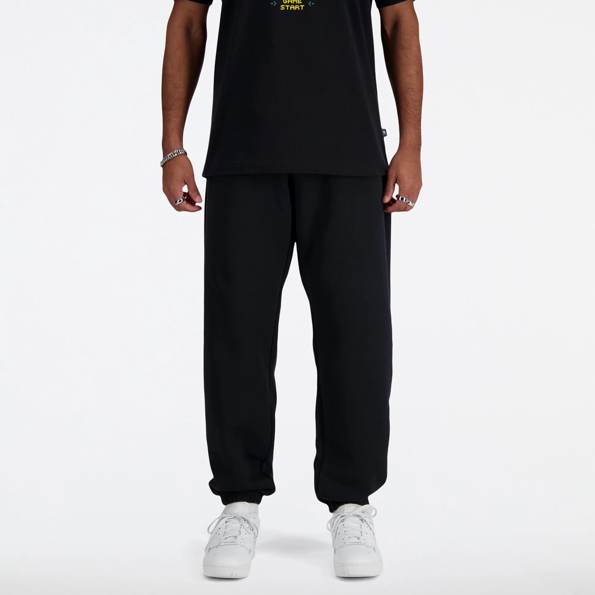 MP41503BK-Men Sport Essentials Fleece Jogger