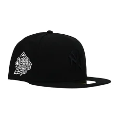 5950 New York Yankees 1999 Ws Fitted Hat Black
