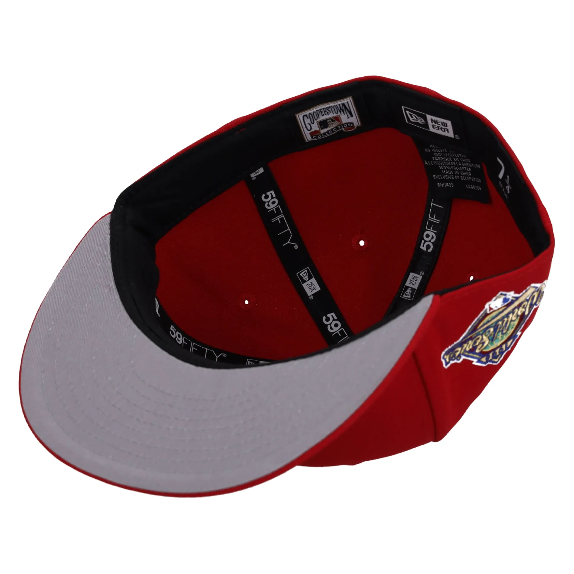 5950 New York Yankees 1996 Ws Fitted Hat Red