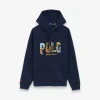 Novelty Embroidered Pullover Hoddie