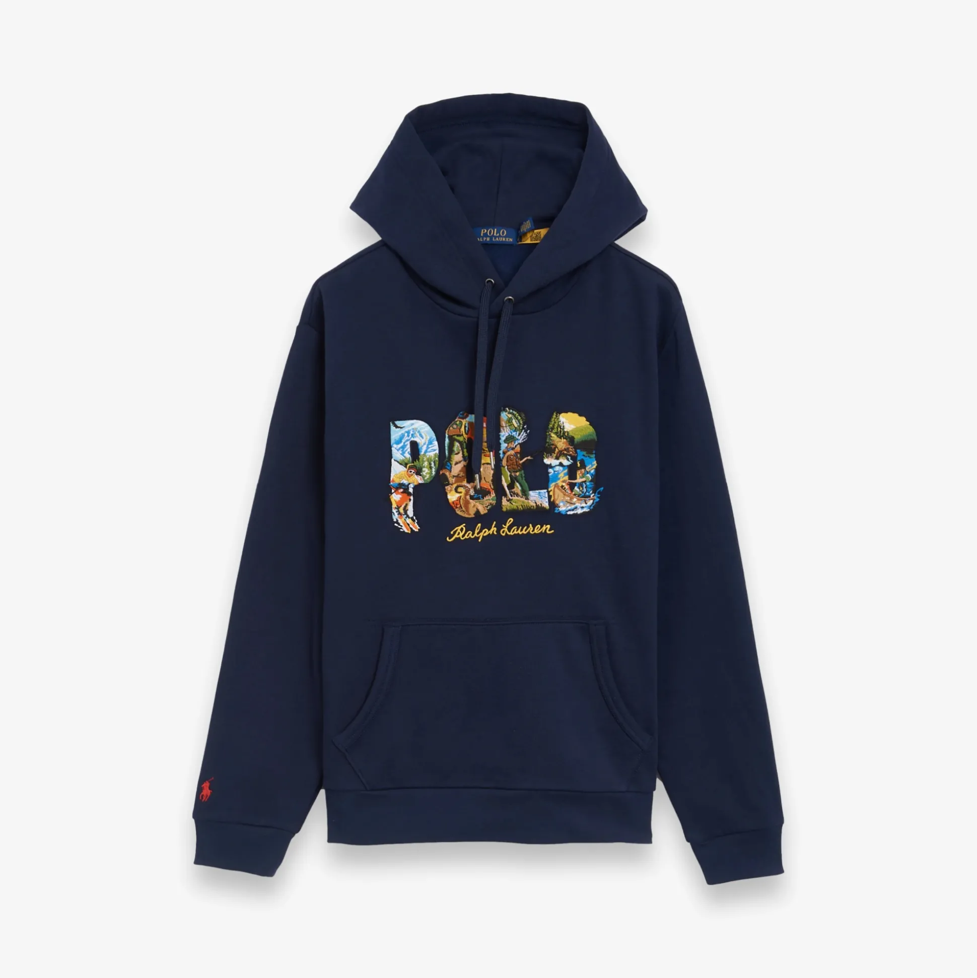 Novelty Embroidered Pullover Hoddie