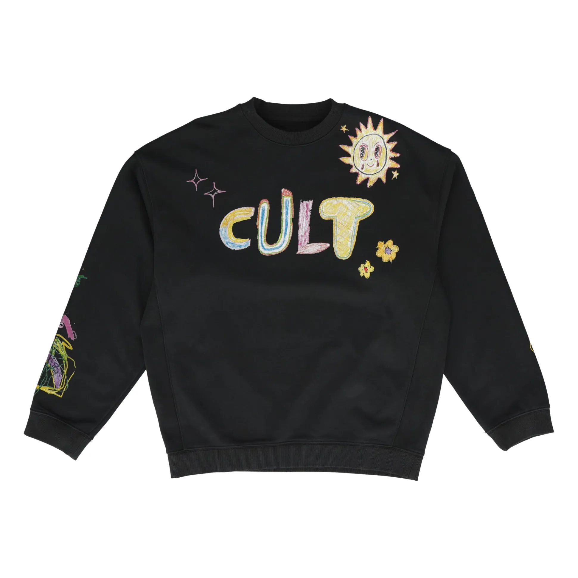 Novelty Fleece Crew Sweatshirt