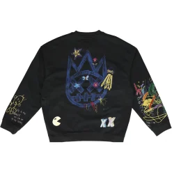 Novelty Fleece Crew Sweatshirt