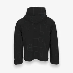 Novelty Printed Terry Pullover Hoodie