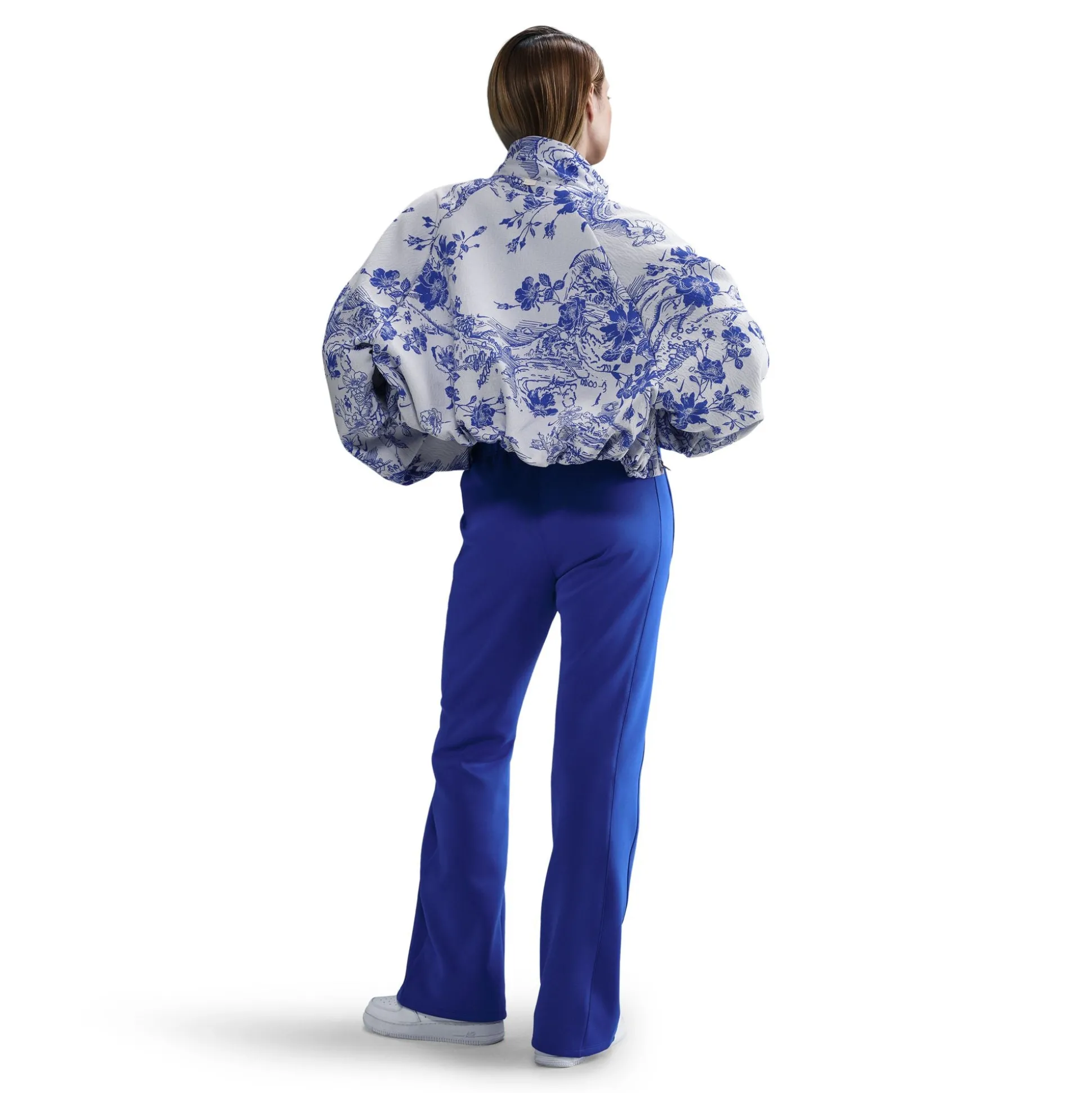 Nsw Collection Oversized Jacquard Track Jacket