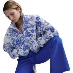 Nsw Collection Oversized Jacquard Track Jacket