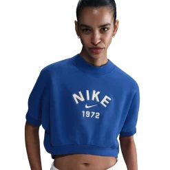 Nsw Crewneck Cropped French Terry Top