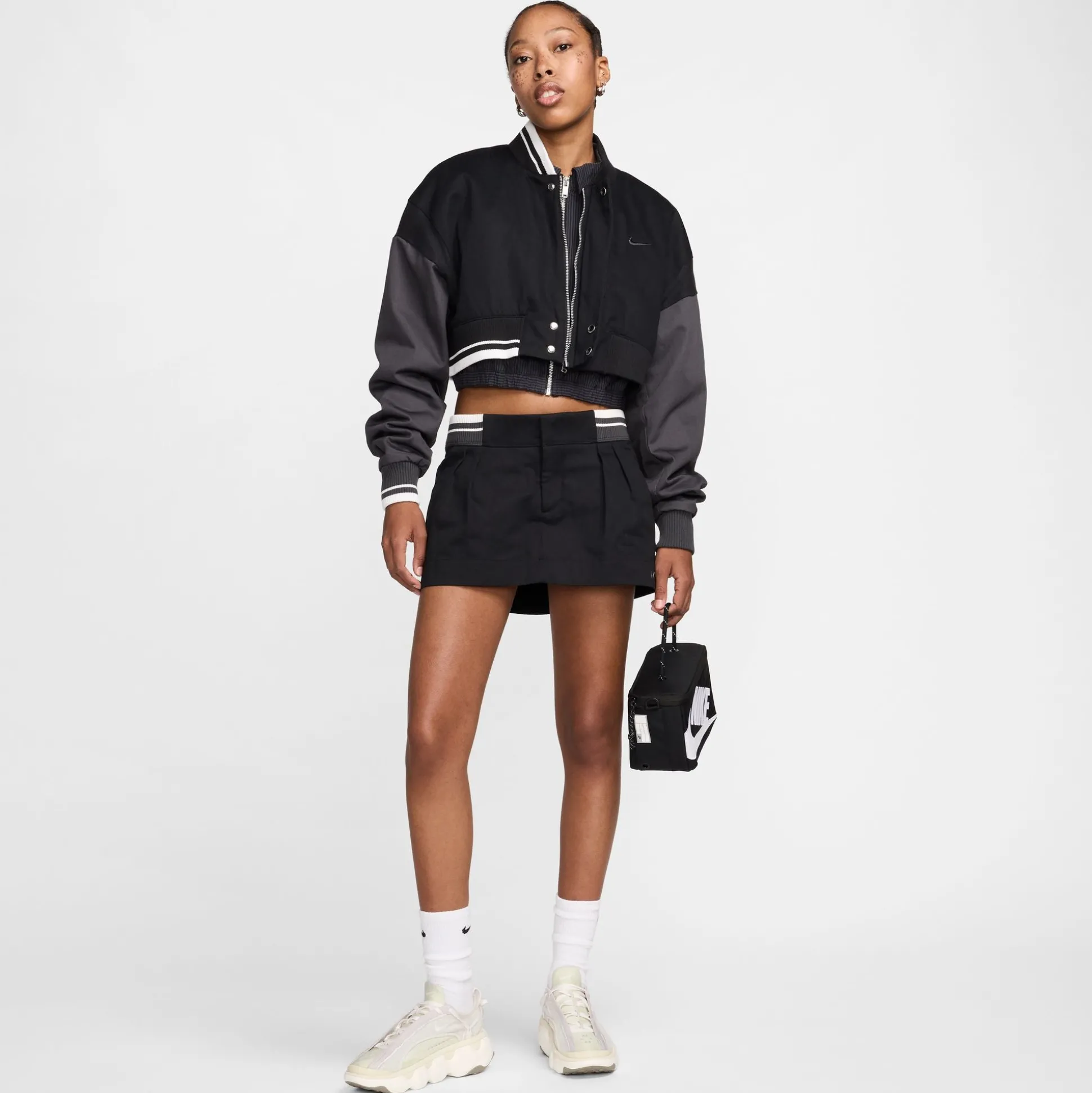 Nsw L-Rise Canvas Mini Skirt