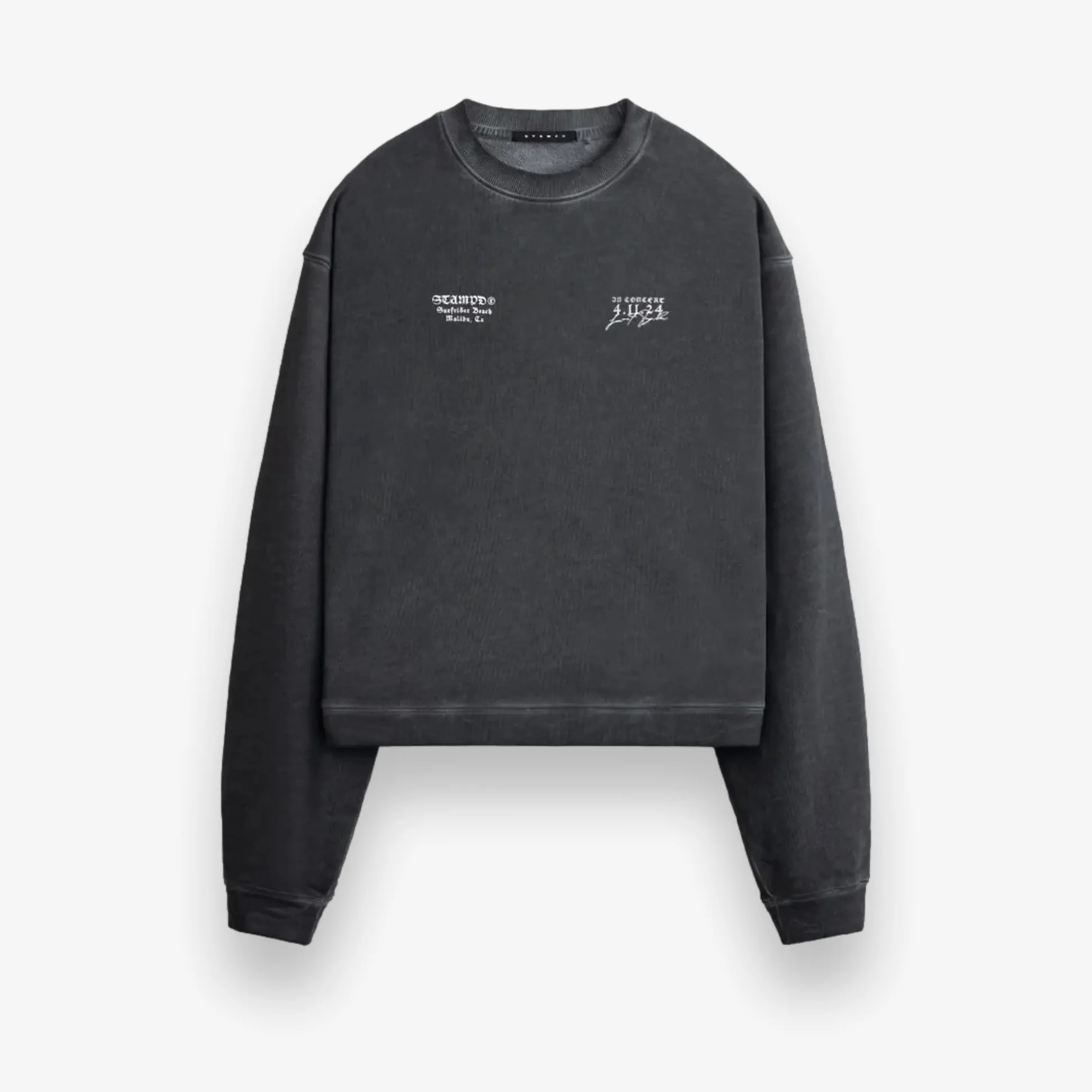 Oil Wash Malibu High Crewneck