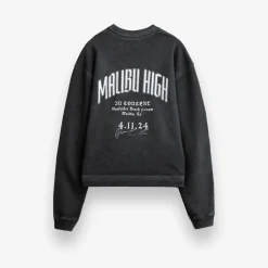 Oil Wash Malibu High Crewneck