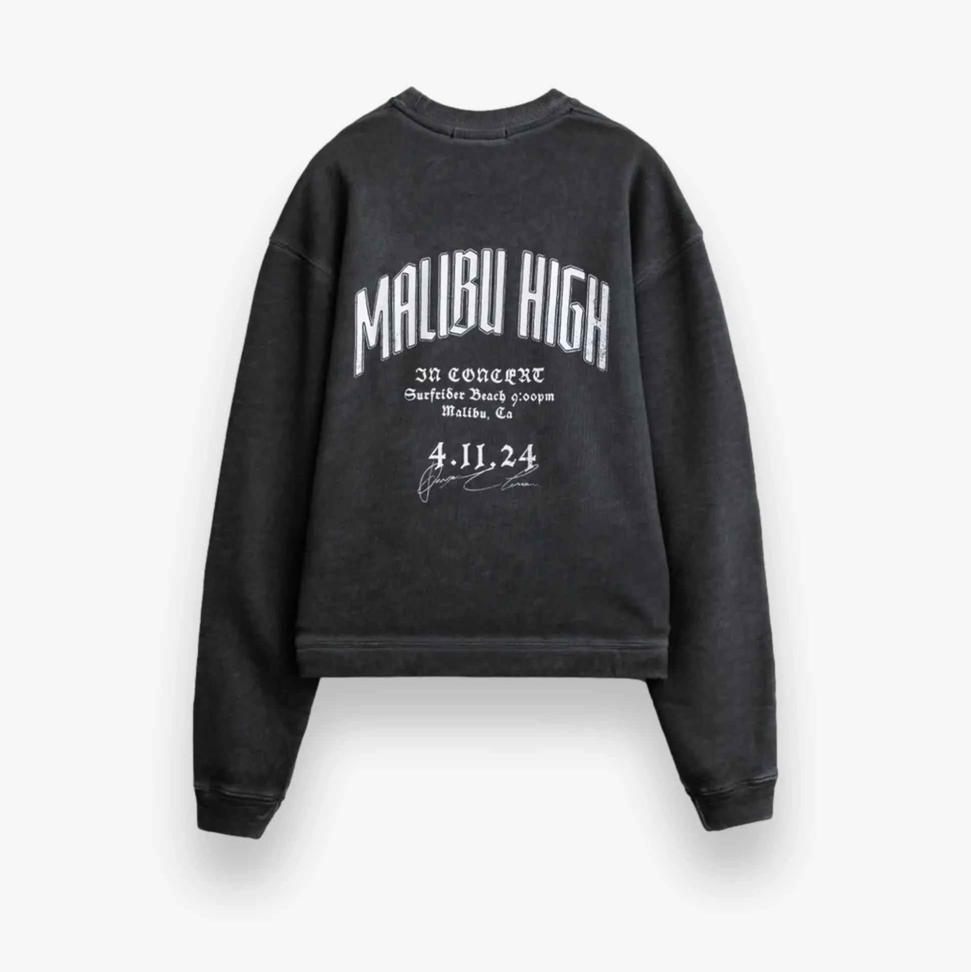 Oil Wash Malibu High Crewneck