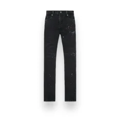 OLIVIER SKINNY JEAN | BLACK TRI PAINT