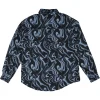 Omar Btn Blue Angel Eyes Shirt