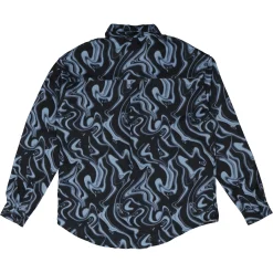 Omar Btn Blue Angel Eyes Shirt