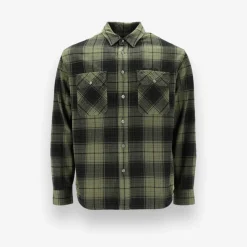 Overdyed Flannel Long Sleeve T-Shirt