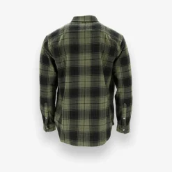 Overdyed Flannel Long Sleeve T-Shirt