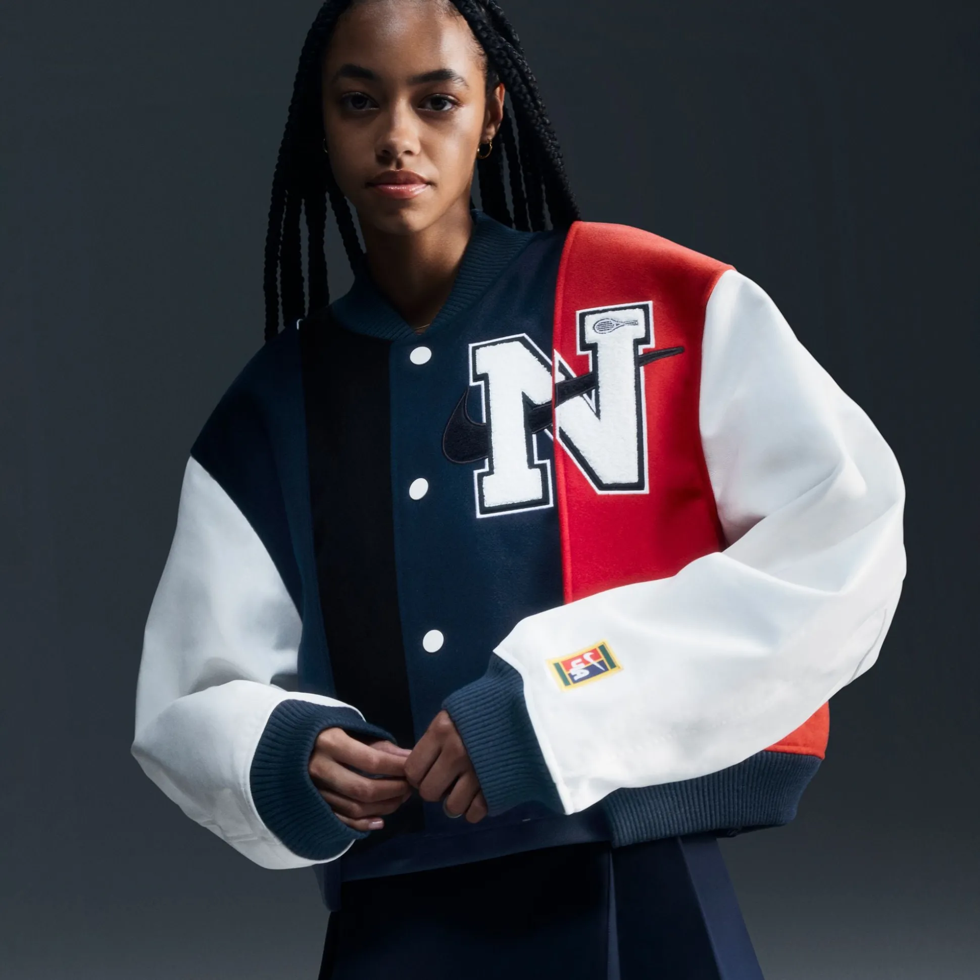 Oversized Varsity Jacket by yoon