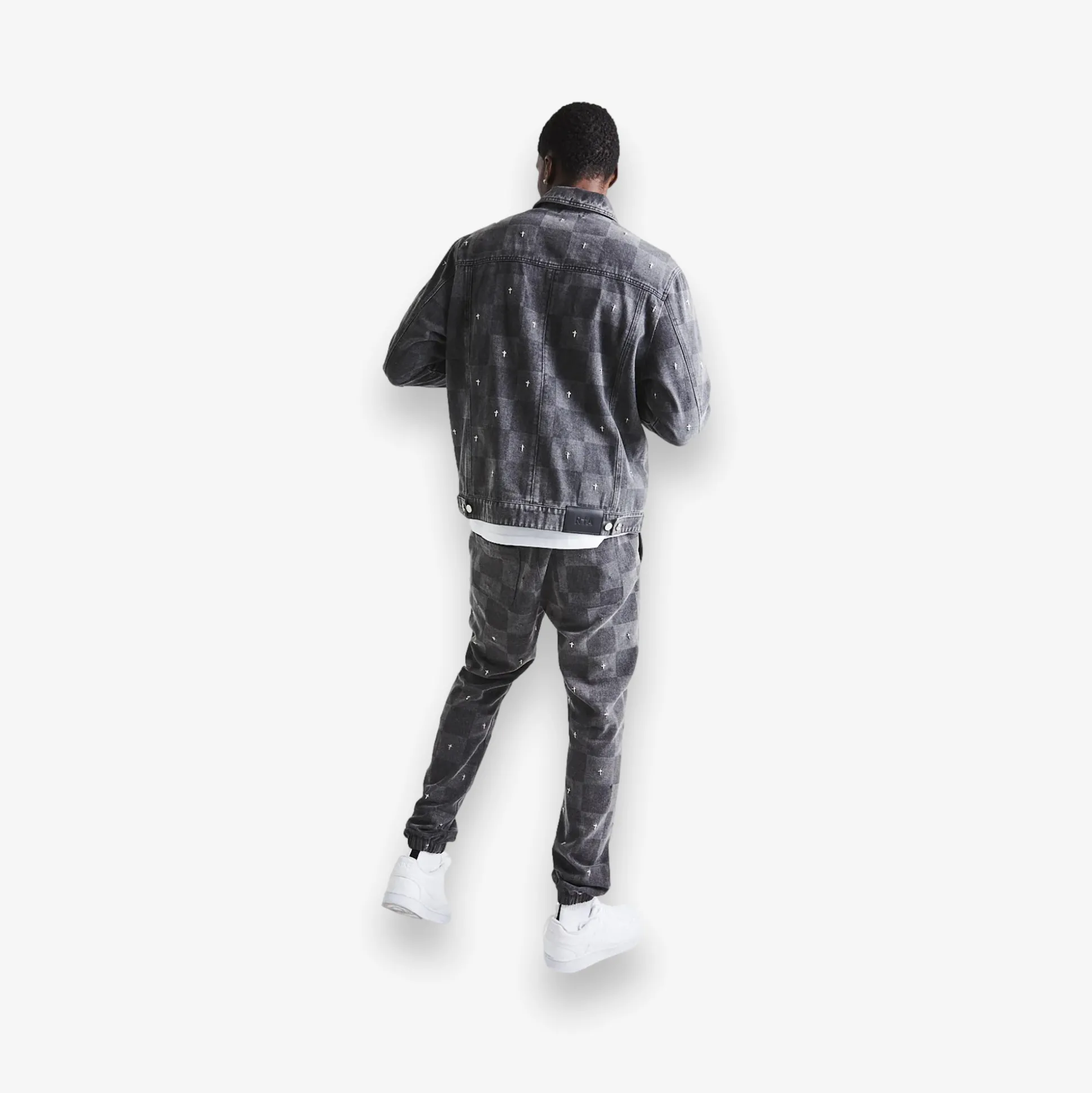 Owen Sweatpant Grey Cross Checker