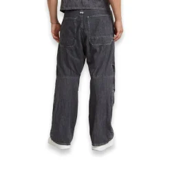 Palm Pleated Denim Pants