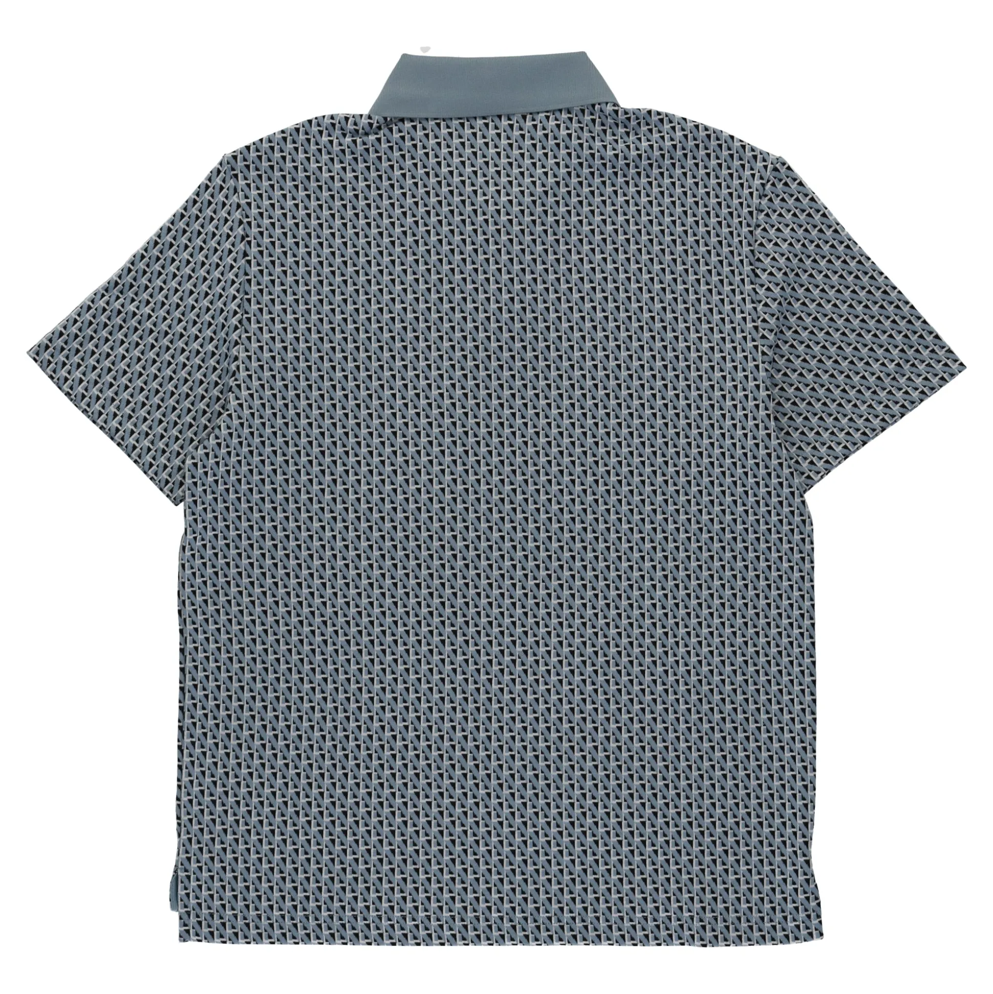 Paolo Knit Polo- Faded Denim