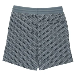 Paolo Knit Shorts- Faded Denim