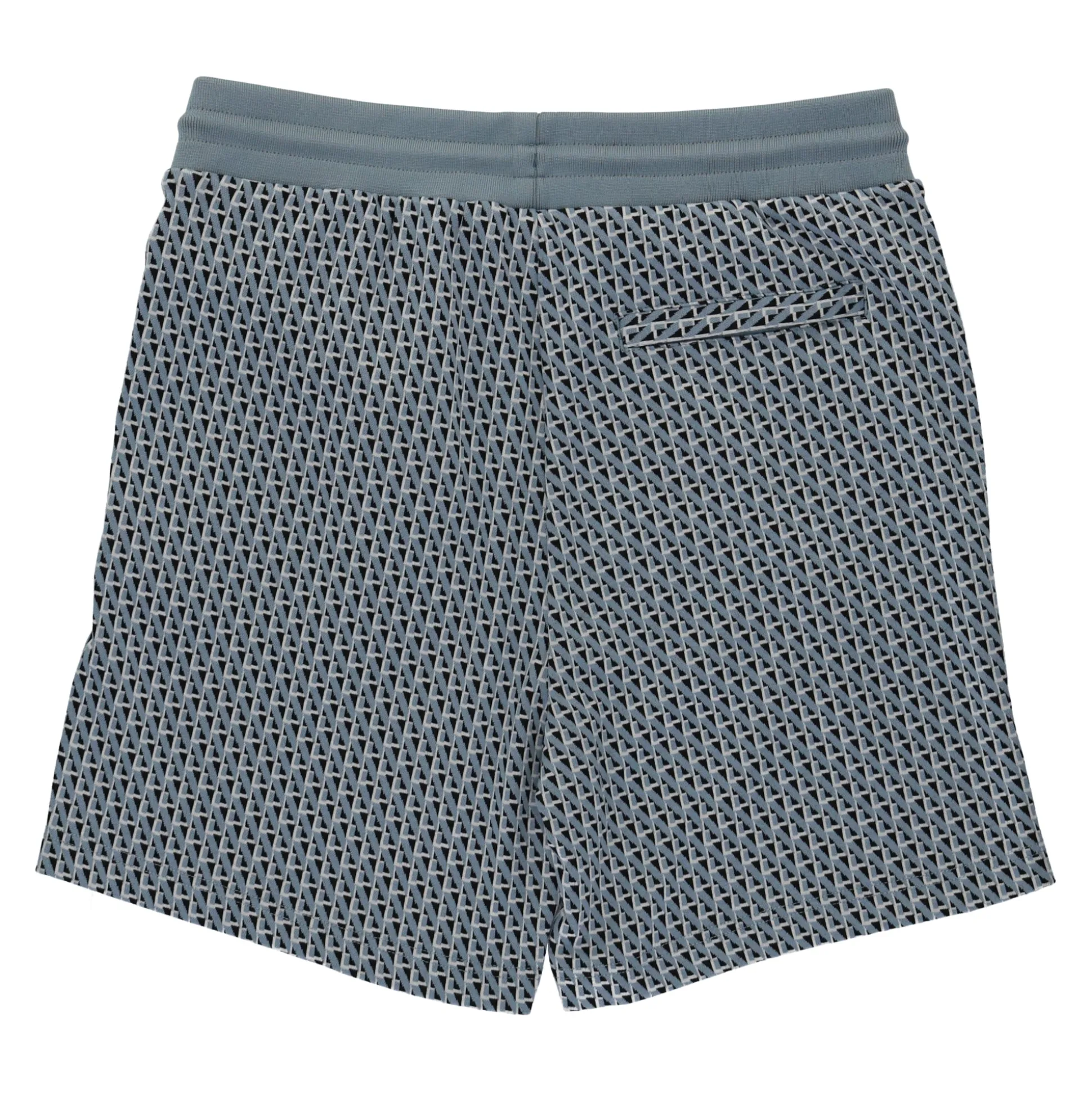 Paolo Knit Shorts- Faded Denim