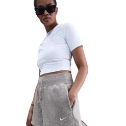 Phoenix Fleece High-Waisted Loose Shorts