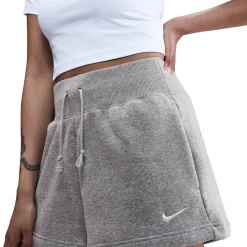 Phoenix Fleece High-Waisted Loose Shorts