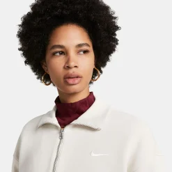 Phoenix Fleece 1/2-Zip Cropped Sweatshirt