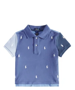 Pony Stretch Mesh Boxy Polo