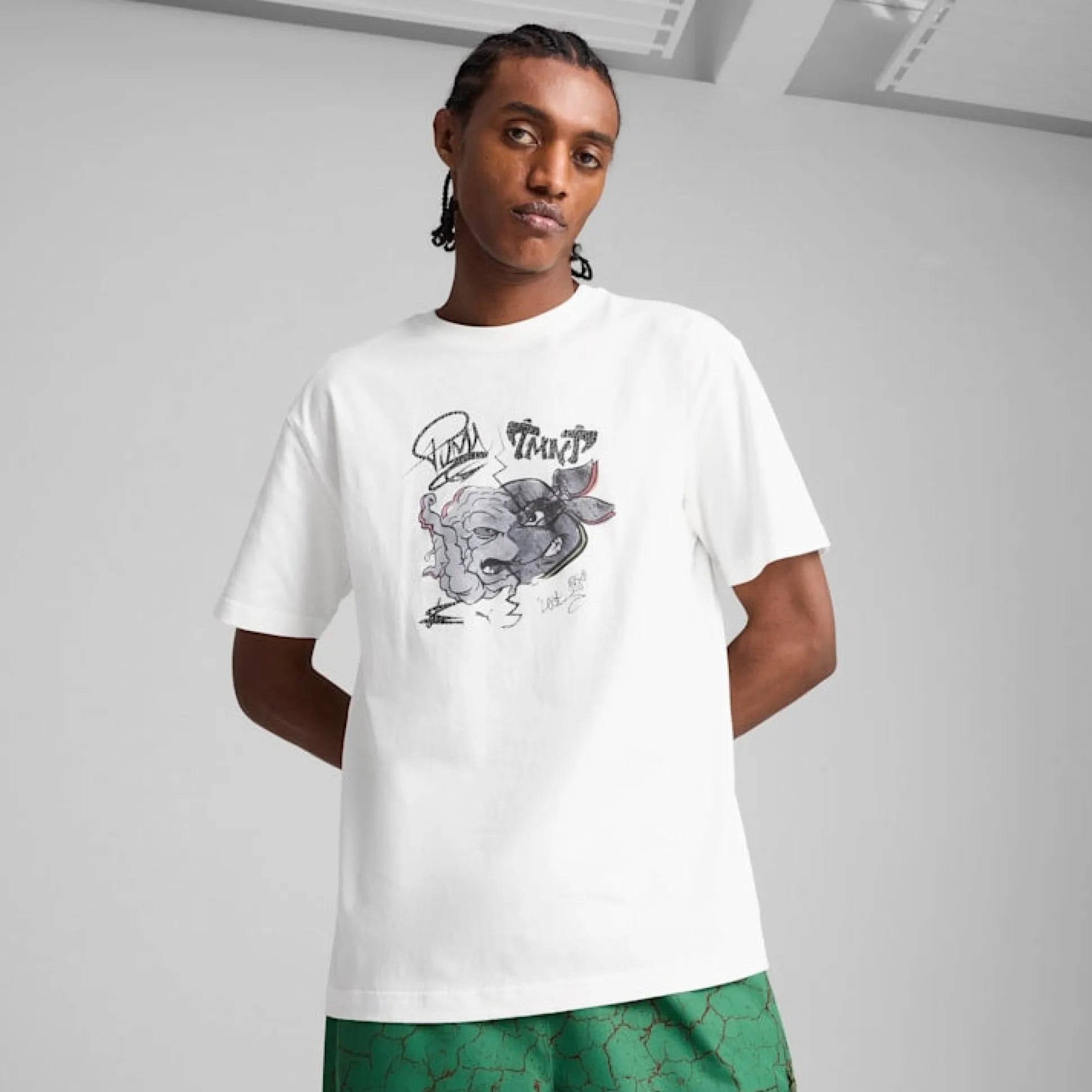 Puma Tmnt Relaxed Graphic Tee