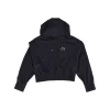 Puma X Laquan Smith Croped Hoodie
