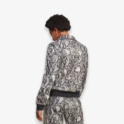 Python Allover Print Track Jacket