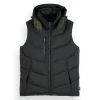 Quilted Hooded Bodywarmer