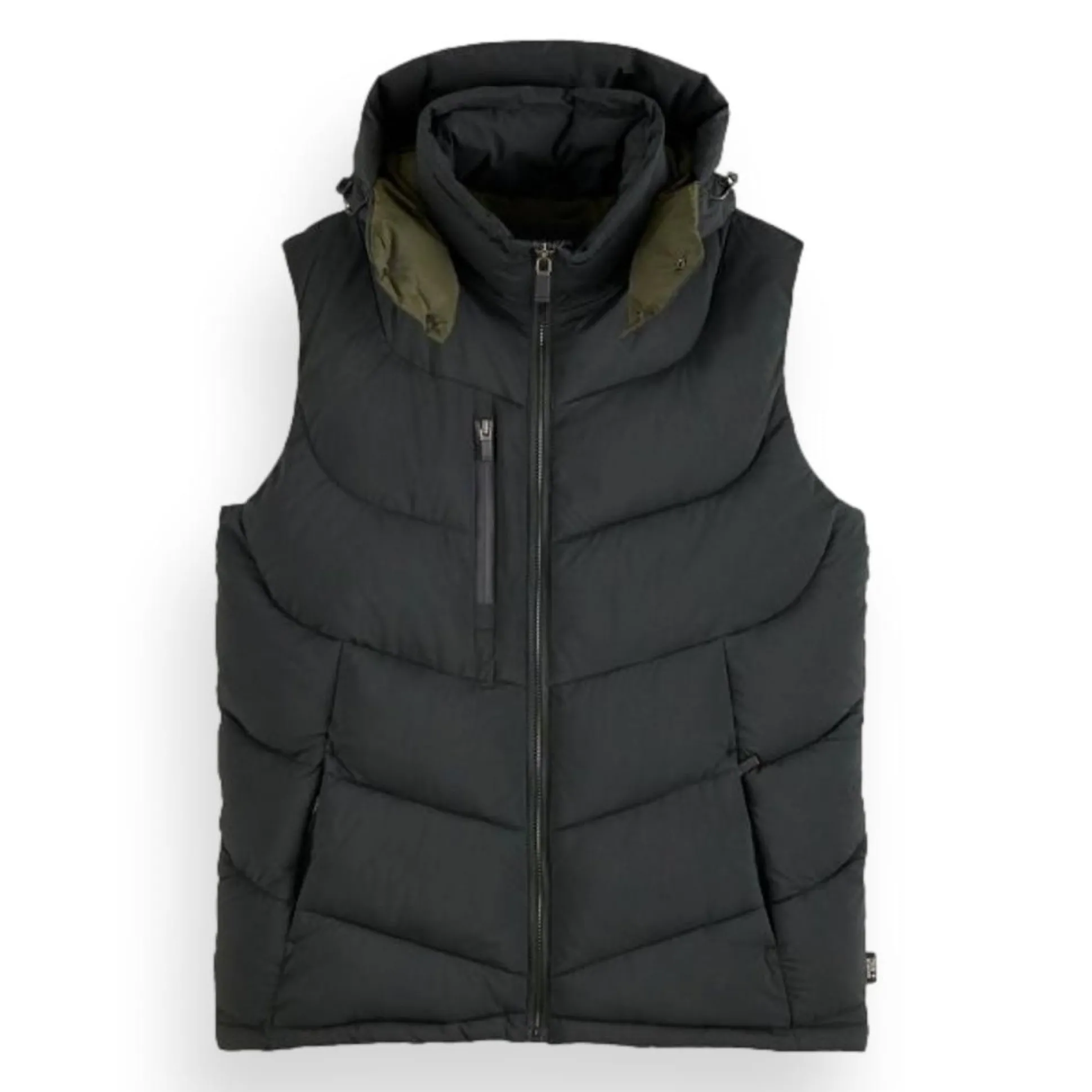 Quilted Hooded Bodywarmer