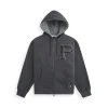 Relaxed Fit 3D Zip Hoodie