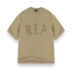 Rep Applique T-Shirt - Fawn