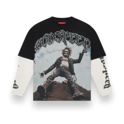 Rocker Ls Thermal Black Wash