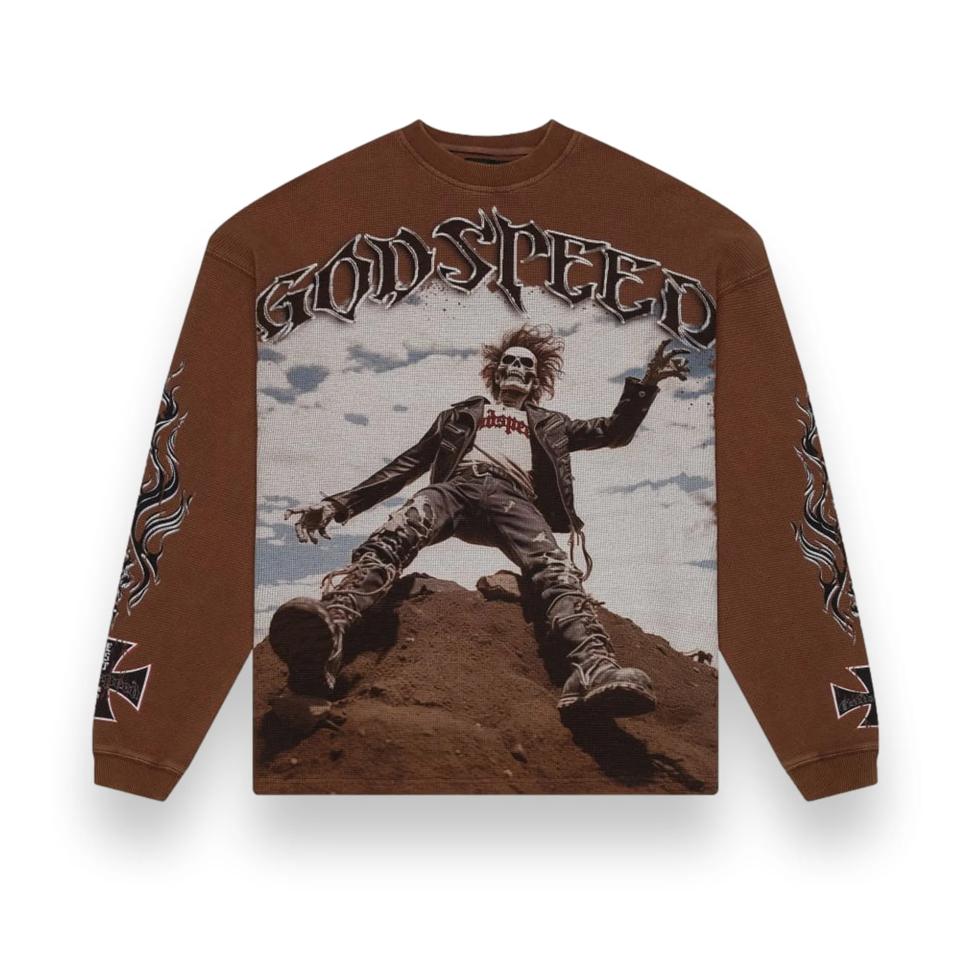 Rocker Ls Thermal Brown Wash