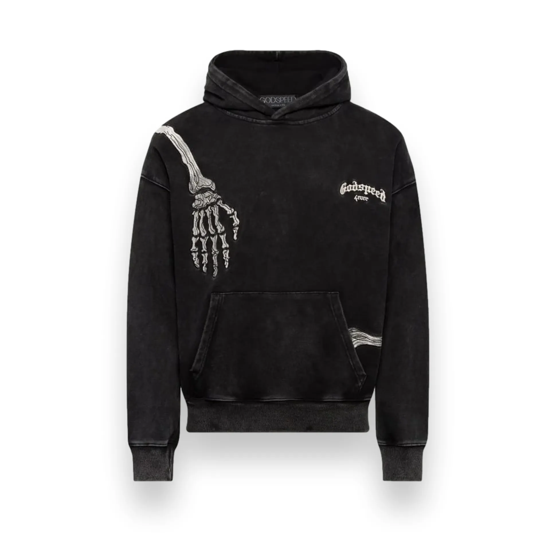 R.O.D Hoodie Black Washed