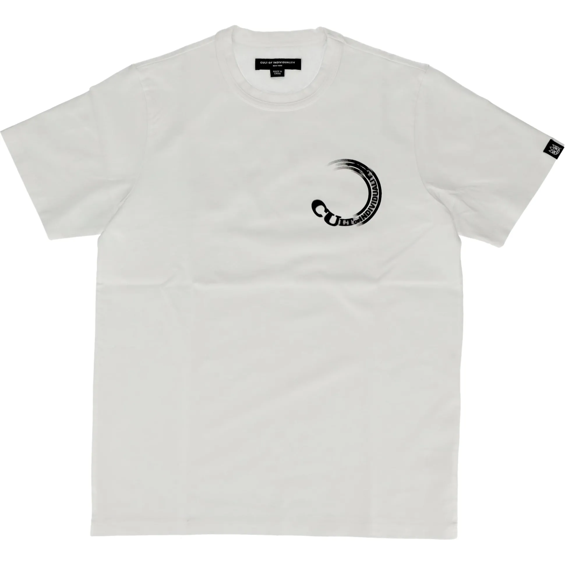 Short Sleeve Crew Gradient Logo Tee