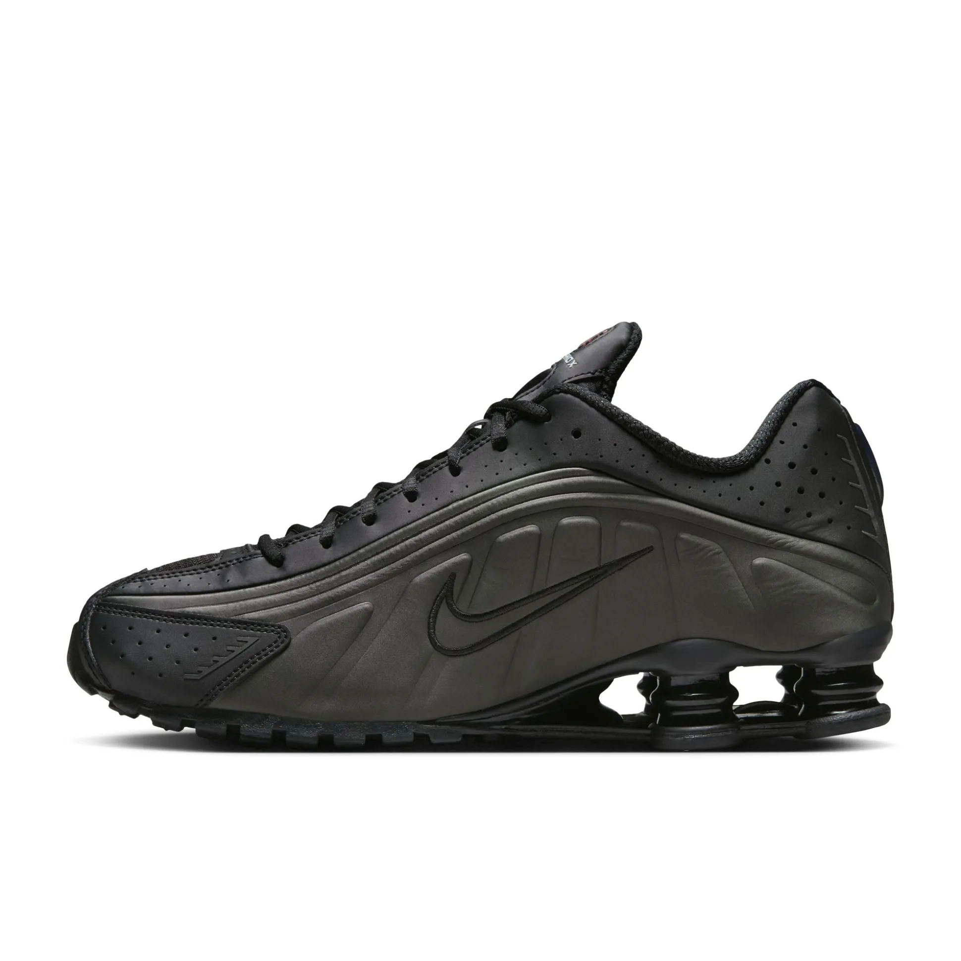 Shox R4 Black Bright Crimson